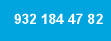 932 184 47 82 932 184 47 82